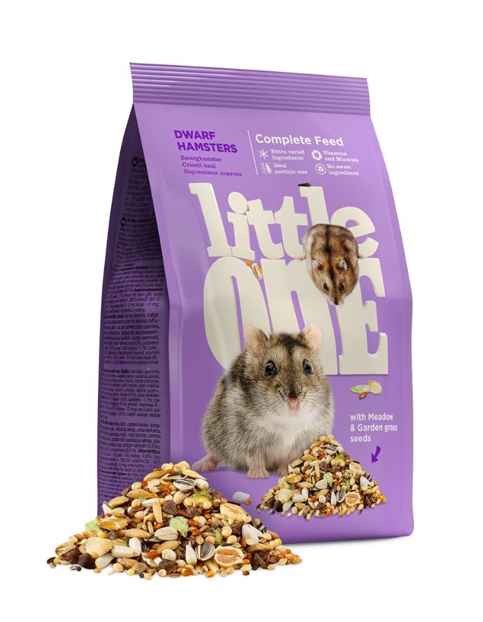 Little One Food for Dwarf Hamsters 400g – Complete & Balanced Daily Diet