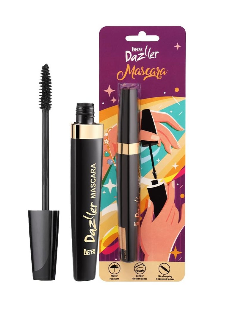 Dazller Eye Combo Mascara 12.5g Kreamy Kajal 0.35g Lightweight Smudge proof Water resistant - Image 3