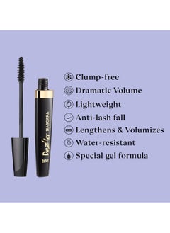 DAZLLER Dazller Eye Combo Mascara 12.5g Kreamy Kajal 0.35g Lightweight Smudge proof Water resistant  - Image 4