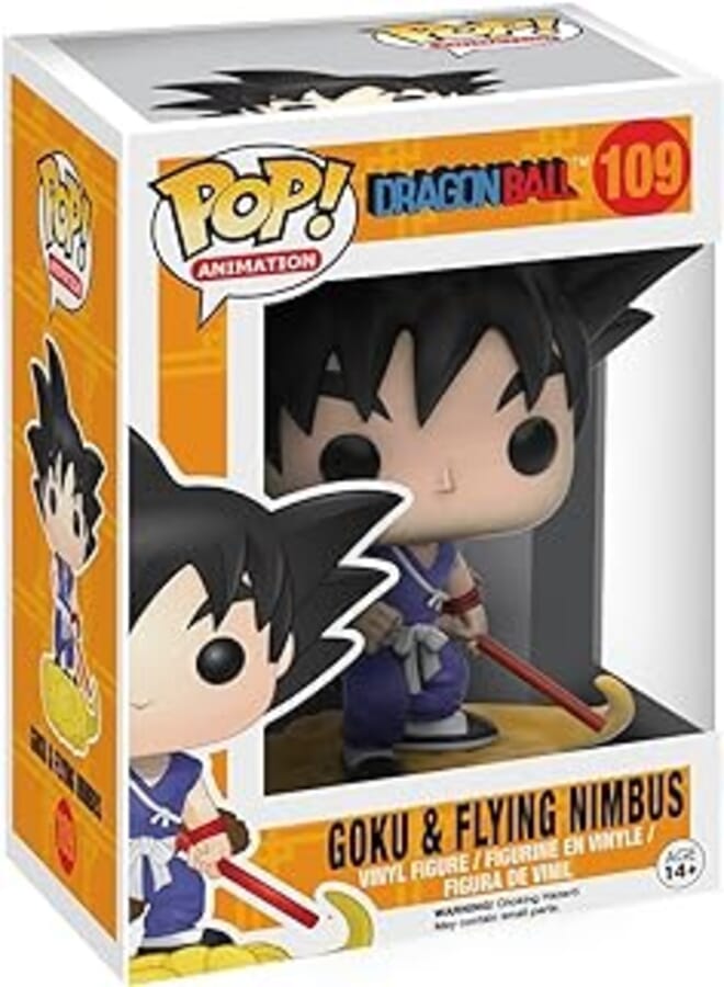 Funko Pop! Anime : Dragon Ball - Dragon Ball Z - Goku W/Flying Nimbus