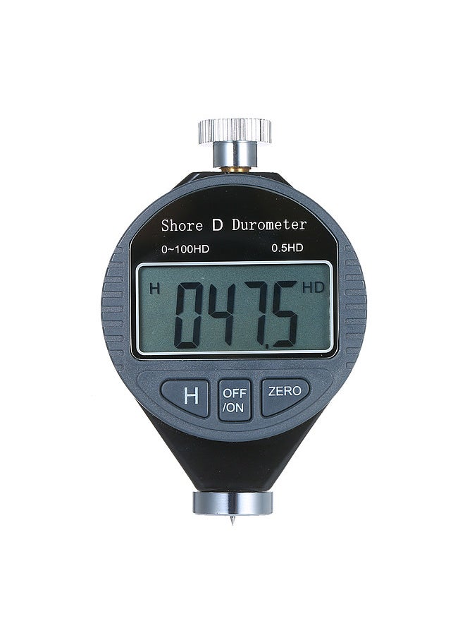 Generic - Portable 0-100HD Shore D Hardness Tester Meter Digital Durometer Scale for Rubber Tire Plastic Flooring with Large LCD Display - Image 1