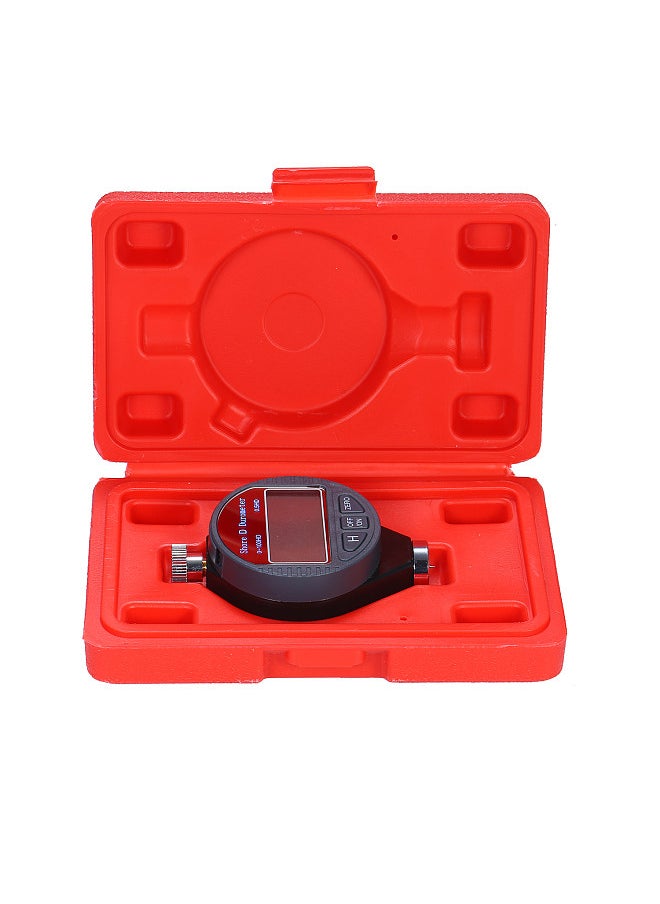 Generic - Portable 0-100HD Shore D Hardness Tester Meter Digital Durometer Scale for Rubber Tire Plastic Flooring with Large LCD Display - Image 1