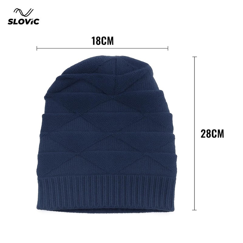 SLOVIC Winter Cap for Men & Women | Rollover Winter Wear for Men | Thermal Wear Winter Cap for Women | Breathable, Lightweight & Windproof Winter Caps for Women - Image 5