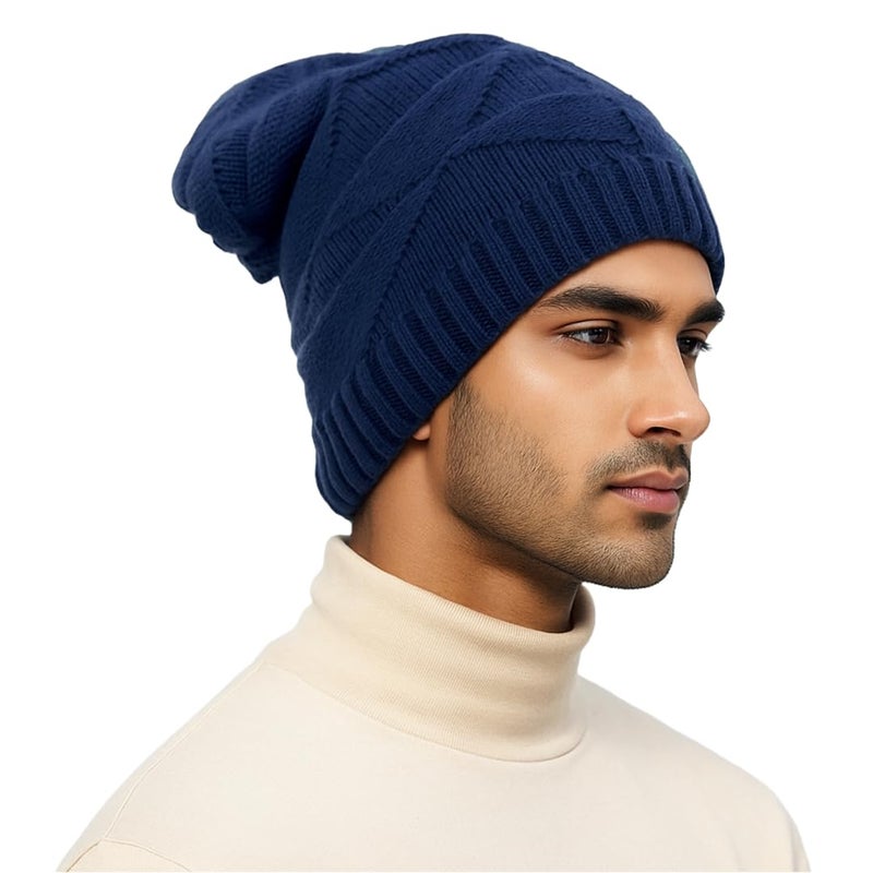 SLOVIC Winter Cap for Men & Women | Rollover Winter Wear for Men | Thermal Wear Winter Cap for Women | Breathable, Lightweight & Windproof Winter Caps for Women - Image 1