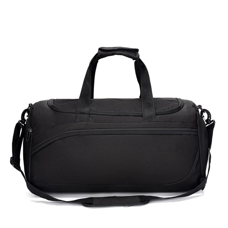 YQbest Logo Sports Gym Bag Travel Duffel Weekender Bag for Men - Lightweight & Durable Sports Duffel with Shoe Compartment - Image 4