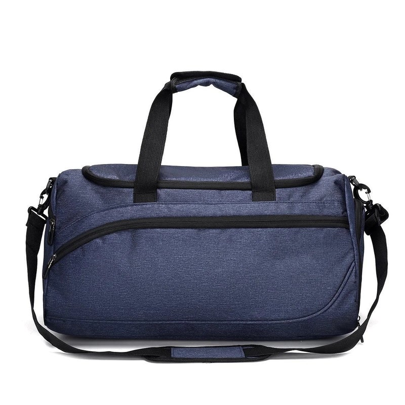 YQbest Logo Sports Gym Bag Travel Duffel Weekender Bag for Men - Lightweight & Durable Sports Duffel with Shoe Compartment - Image 1