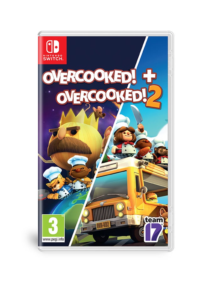 سولد أوت لعبة "Overcooked" عبوة مزدوجة (إصدار عالمي) - Image 2
