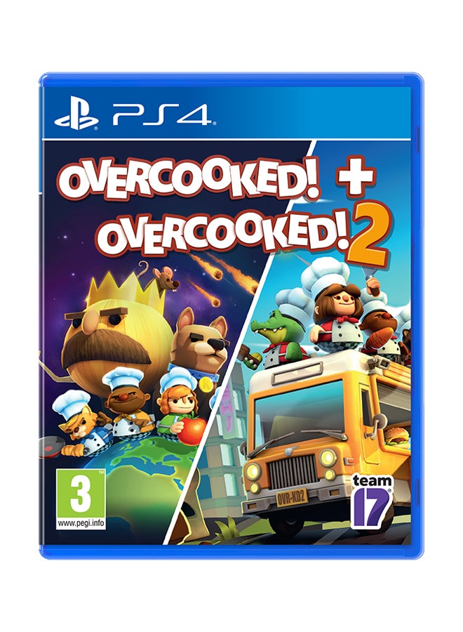 سولد أوت لعبة "Overcooked" عبوة مزدوجة (إصدار عالمي) - Image 1