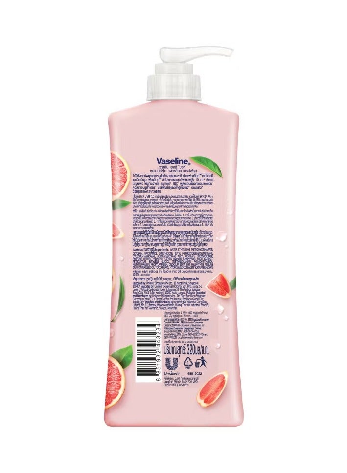 Vaseline Super Food Freshlock Grapefruit Lotion 320ml. - Image 2