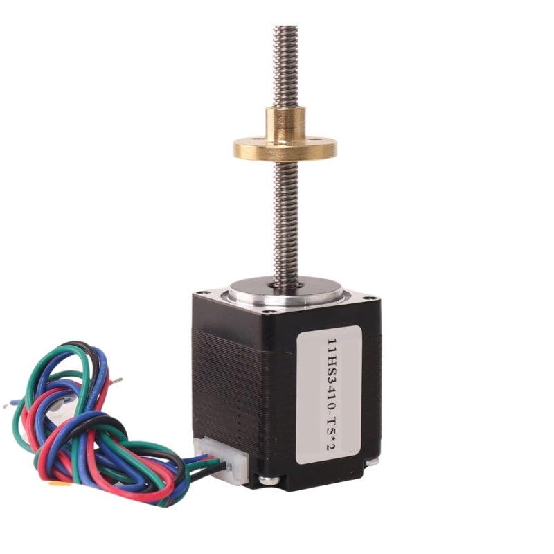 محرك خطوي Nema 11 عزم دوران 0.1 نيوتن متر عمود 5 مم 3410S T5x2 150 مم لآلات ثلاثية الأبعاد - Image 2