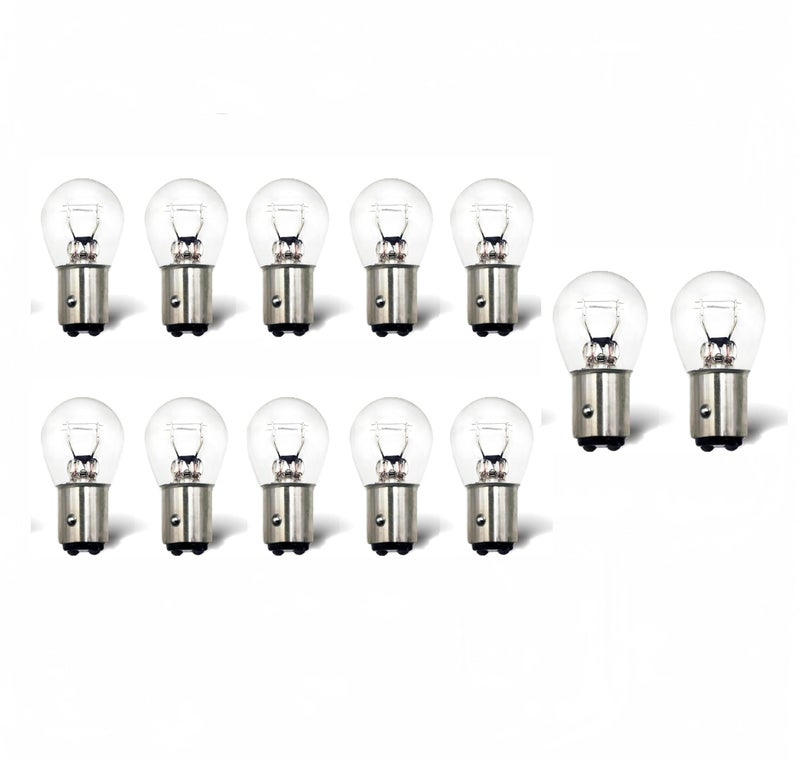 Kadiby 12 Pack 2357 Bulb 1157 2057 7528 TailBrakeBackup Long Life light Bulbs 2357NA 2357NALL 2357LL 12V 215W P215W Fit for Elantra Sonata Santa Fe Sorento Forte Optima Sportage - Image 3