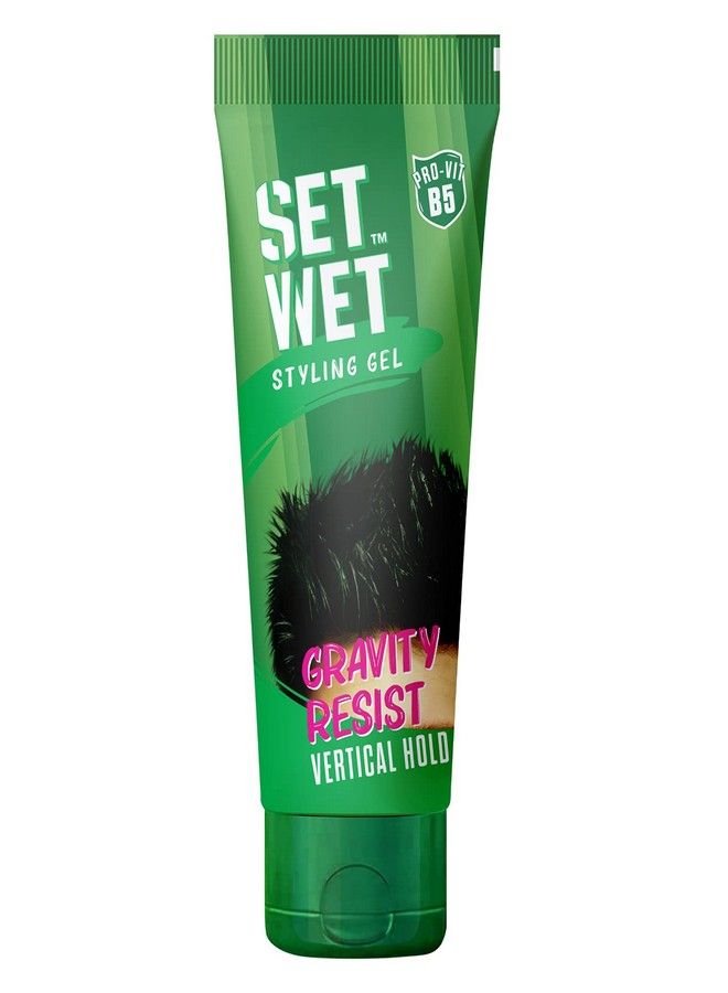 SET WET Set Wet Styling Hair Gel for Men - Party Shine, 100ml | Strong Hold, High Shine |For Short to Medium Hair| No Alcohol, No Sulphate - Image 1