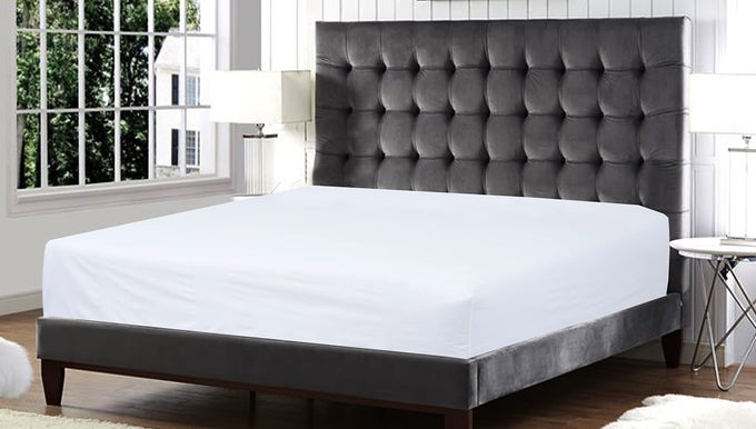 800 THREAD COUNT PURE EGYPTIAN COTTON SUPER SOFT HOTEL QUALITY 28 CM11 INCH DEEP FITTED BED SHEET WHITE KING