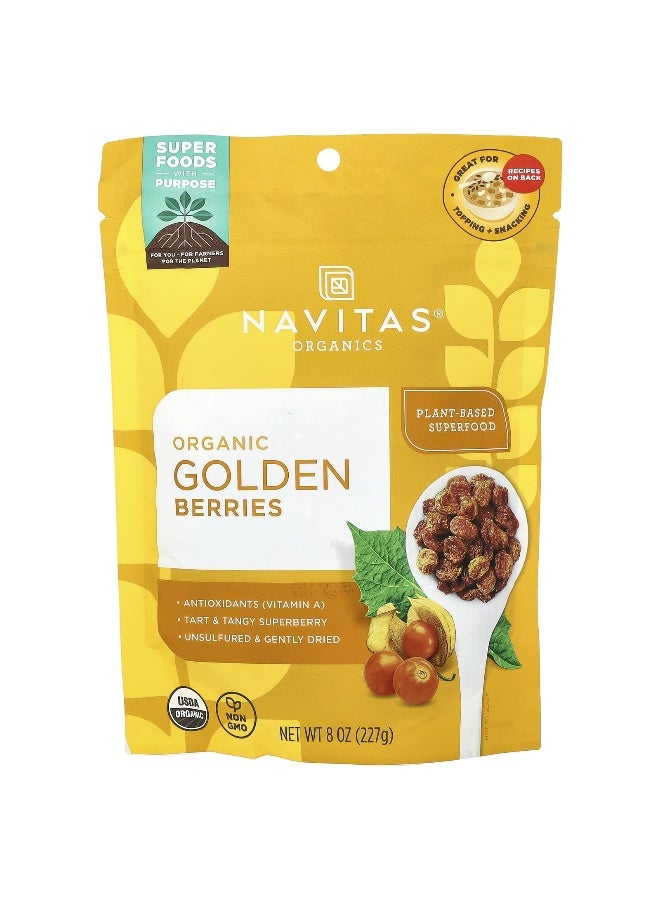 Navitas Organics Navitas Organics, Organic Golden Berries, 8 oz (227 g)  - Image 1