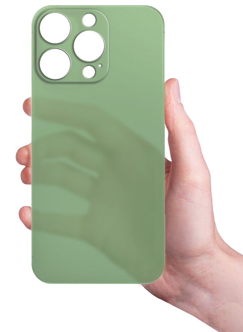 CATANES (for iPhone 15 Pro Max) Case Cover Air Skin Series Back Cover Sturdy Durable Thin Case Drop Protection Cover - Transparent Green - Image 5