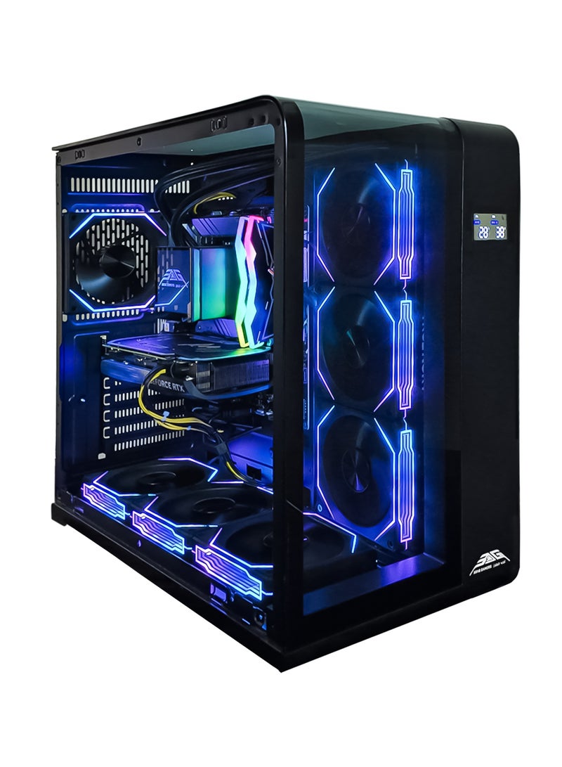Skyline Infinity Black Gaming PC,  Intel Core i9-14900KF Processor (CPU) | RTX 5080 Graphics Card (GPU) | 64GB RAM Memory | 2TB SSD Storage | Windows 11 Pro | RGB Gaming Case