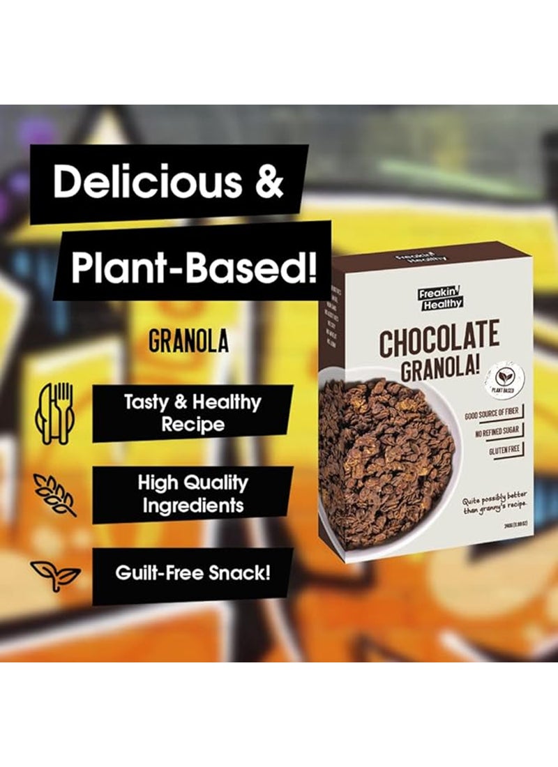Freakin Healthy Chocolate Granola 340g - Image 4
