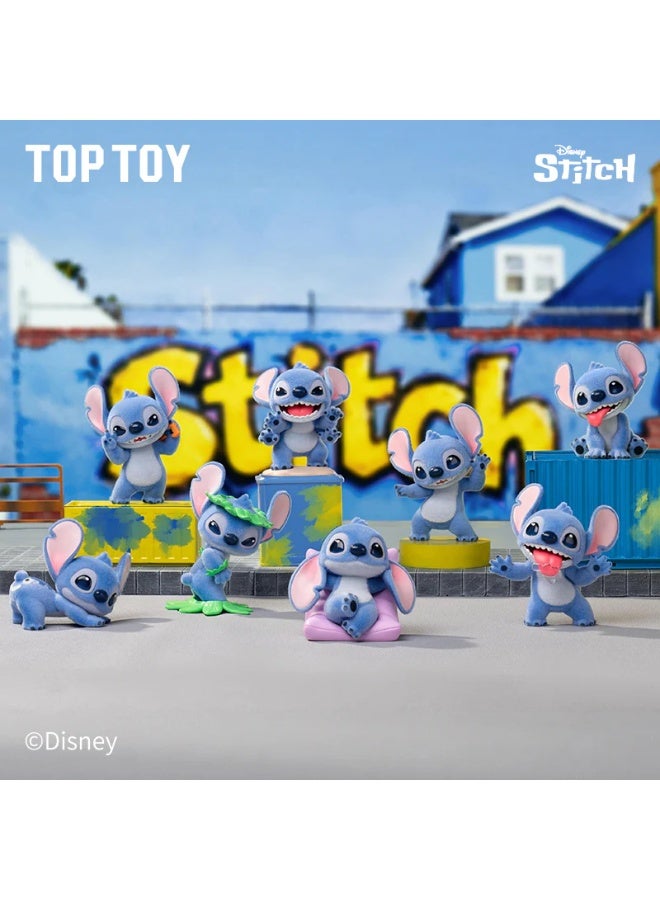 MINISO x Disney Stitch Always by Your Side Collection Collectible Figure Blind Box, Full Display Set of 8 Sealed Mystery Boxes, Character Collectible for Display and Gifting - Image 4