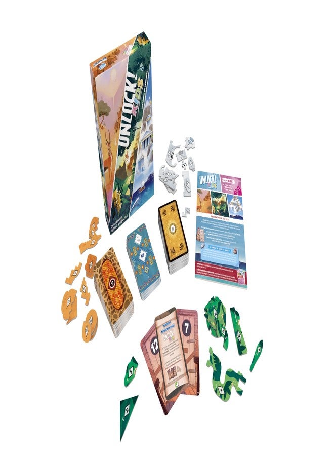 Asmodee Unlock! Kids: Legend Stories Card Game - Escape Room Game for Kids and Adults, Cooperative Mystery Game for Family Game Night, Ages 6+, 1-4 Players, 20-60 Minute Playtime, Made by Space Cow - Image 3