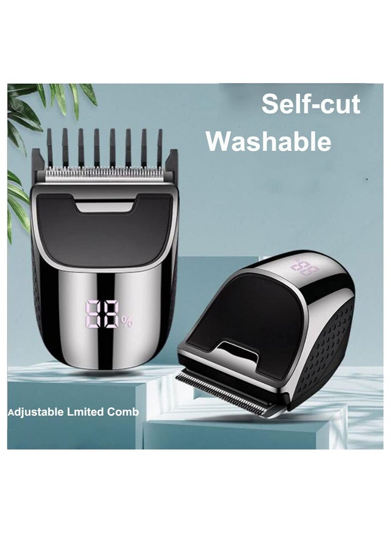 Cordless Electric Hair Clipper for Men, USB Rechargeable Professional Trimmer, Self-Grooming Haircut Kit for Close Cuts & Head Shaves, Ideal for Home Use.
