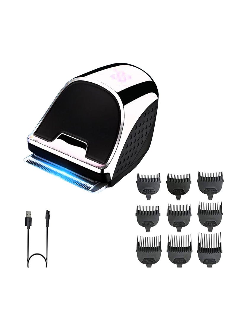 Cordless Electric Hair Clipper for Men, USB Rechargeable Professional Trimmer, Self-Grooming Haircut Kit for Close Cuts & Head Shaves, Ideal for Home Use.
