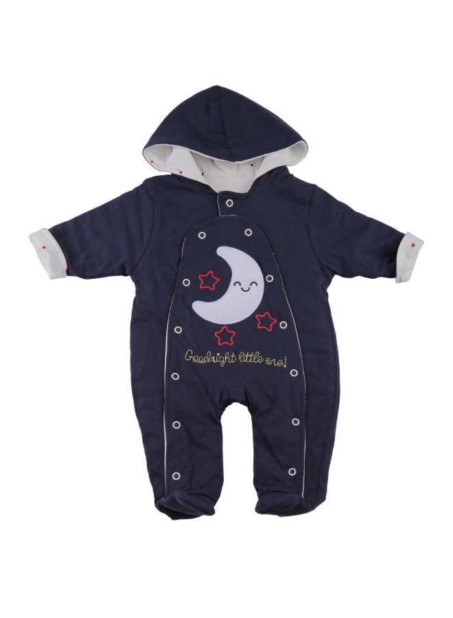 El Sayaad Boys' quilted Put Up jumpsuit Good Night 