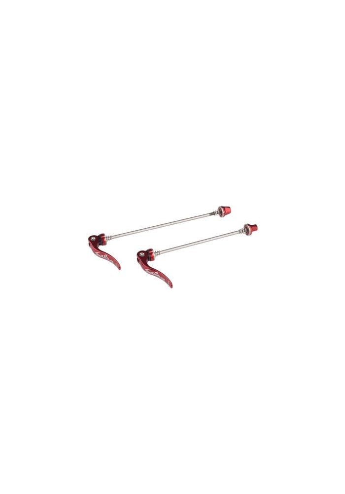 Salsa Pair Fat Flip-Offs Skewers Stainless, 135mm/170mm, Red