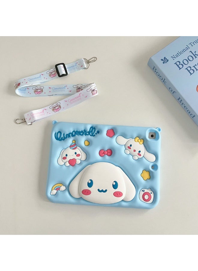 Compatible with Samsung Galaxy Tab A9 Case 8.7 inch  Shoulder Strap, Soft Silicone Multi-Angle Kids Cover for Galaxy Tab A9 Tablet SM-X110/X115 - Image 5