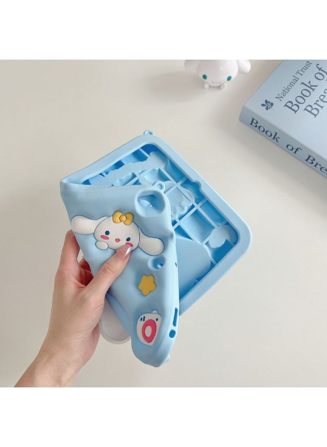 Compatible with Samsung Galaxy Tab A9 Case 8.7 inch  Shoulder Strap, Soft Silicone Multi-Angle Kids Cover for Galaxy Tab A9 Tablet SM-X110/X115 - Image 2