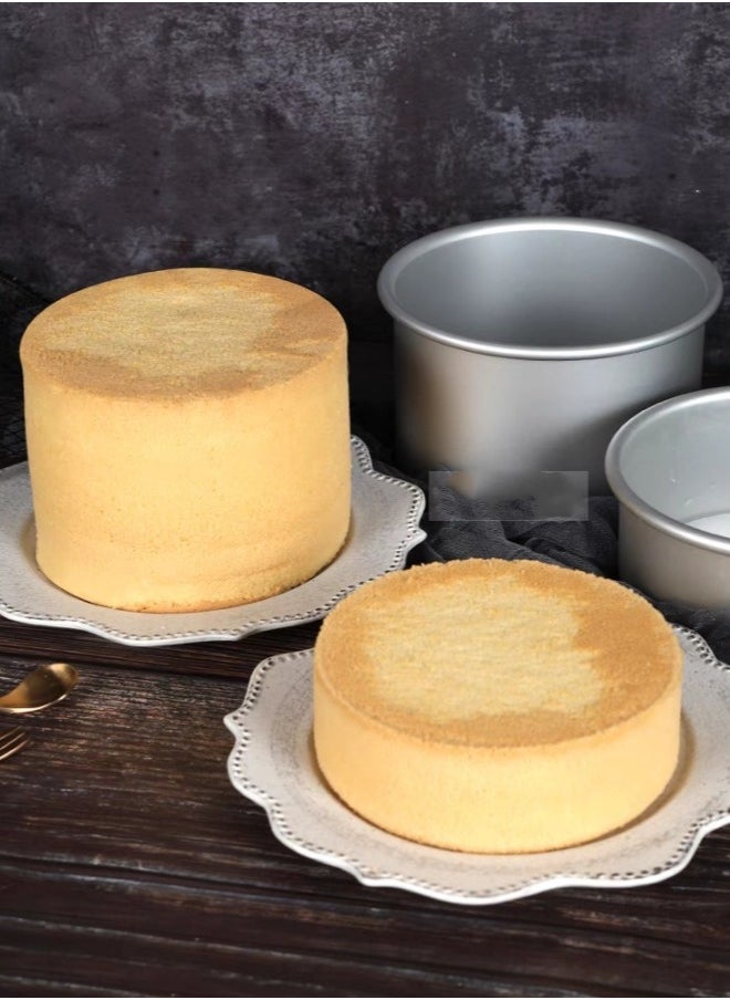 Generic - 5 Piece Oven Cake Pan Set - Made Of Carbon Steel - Baking Pan - Oven Trays - Cake Tray - Oven Pan - Cake Mold - Image 1