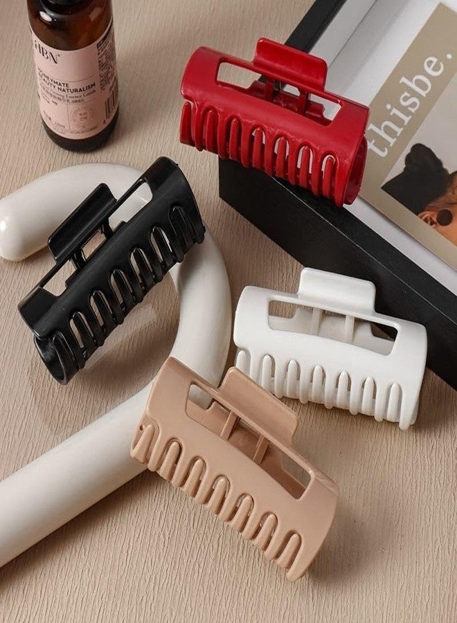 CEPHEUS ENTERPRISE Silicone Hair Claw Clips for Women | Flexible Bendable Cloud Clips | Scalp-Safe Non-Slip Multicolour Hair Accessories(multipack of 2) - Image 5