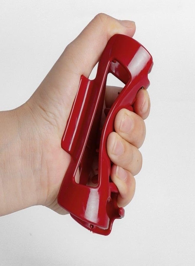 CEPHEUS ENTERPRISE Silicone Hair Claw Clips for Women | Flexible Bendable Cloud Clips | Scalp-Safe Non-Slip Multicolour Hair Accessories(multipack of 2) - Image 4