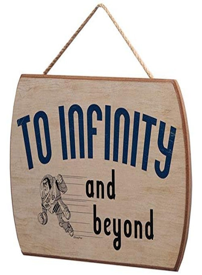 أوبن رود براندز لوحة جدارية خشبية معلقة من أوبن رود براندز، تحمل شعار ديزني "حكاية لعبة إلى ما لا نهاية وما بعدها"، لشخصية باز لايت يير - لوحة لطيفة من "حكاية لعبة" لتزيين المنزل - Image 4