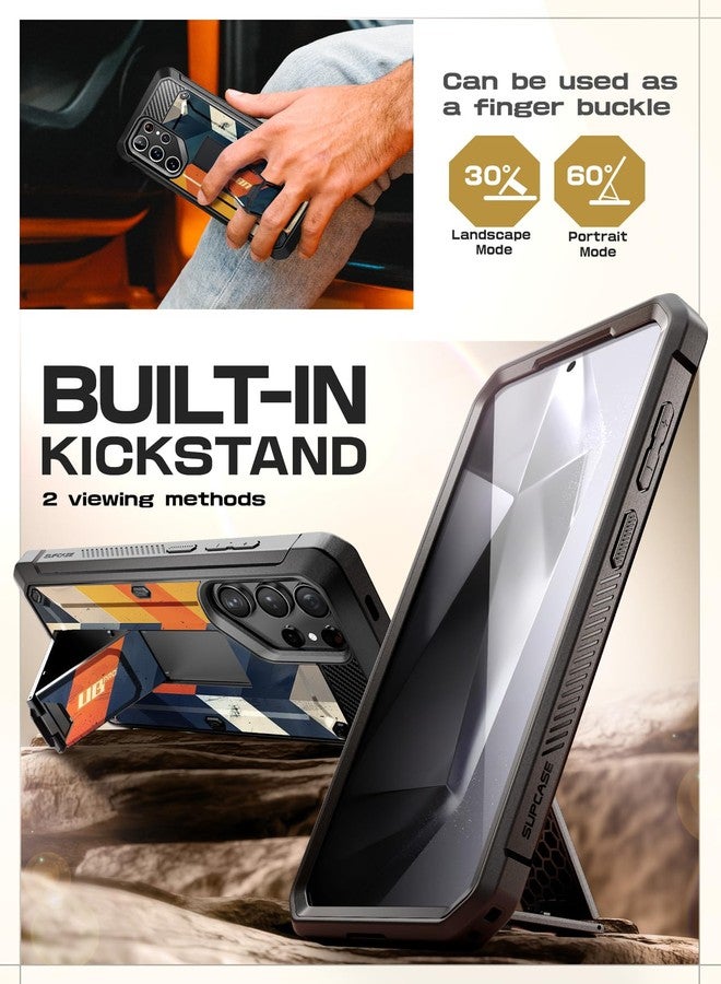 SUPCASE Case for Samsung Galaxy S24 Ultra [UBPro] Heavy Duty Case with Screen Protector for S24 Ultra,Chevron - Image 4