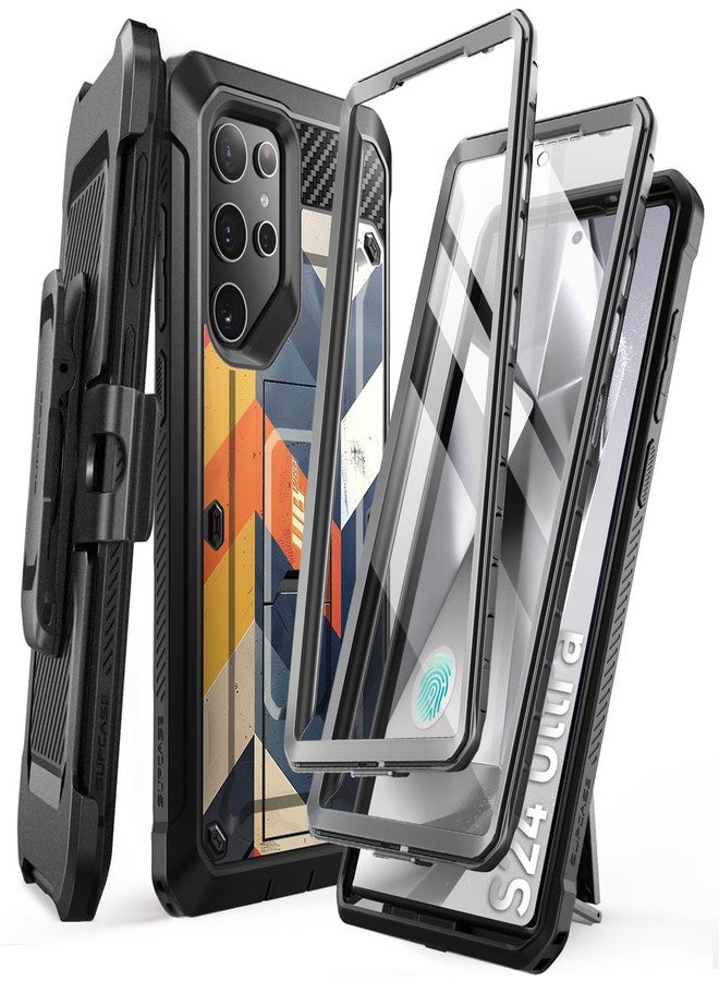 SUPCASE Case for Samsung Galaxy S24 Ultra [UBPro] Heavy Duty Case with Screen Protector for S24 Ultra,Chevron - Image 1