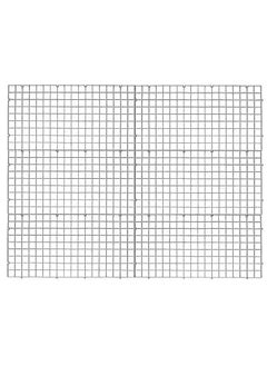 Generic 6 PCS Aquarium Divider Filter Tray Egg Crate Fish Tank Bottom Isolation, White, 30 cm x 15cm  - Image 1