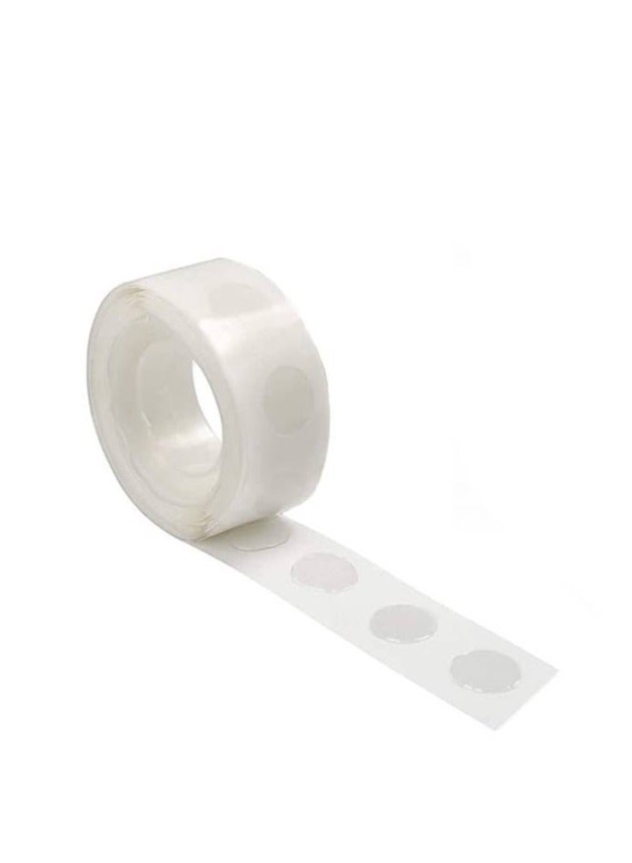 ECVV Balloon Glue 100 Dots Removable Adhesive Tape Double Sided Glue Point for Scrapbook Party Wedding Decoration  - Image 1