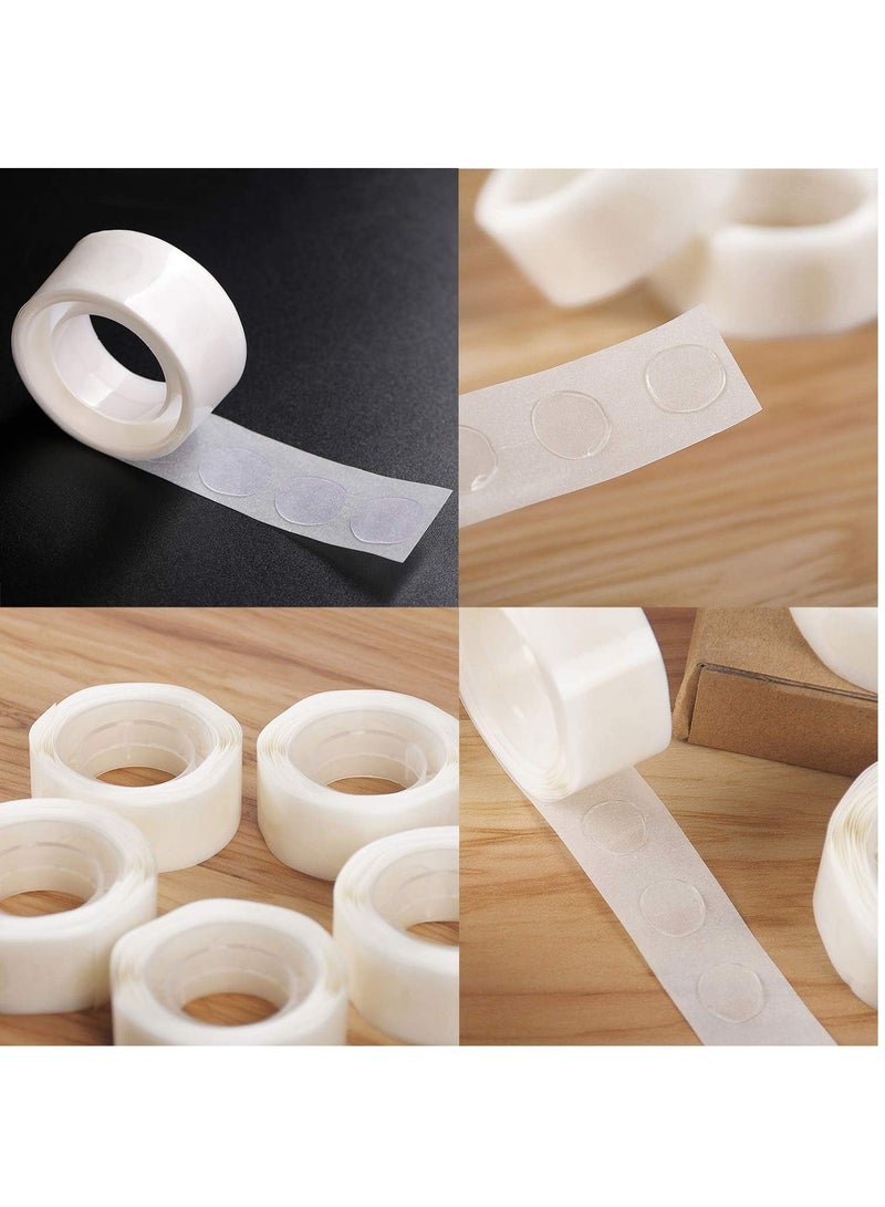 ECVV Balloon Glue 100 Dots Removable Adhesive Tape Double Sided Glue Point for Scrapbook Party Wedding Decoration  - Image 2