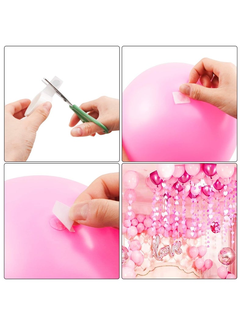 ECVV Balloon Glue 100 Dots Removable Adhesive Tape Double Sided Glue Point for Scrapbook Party Wedding Decoration  - Image 3