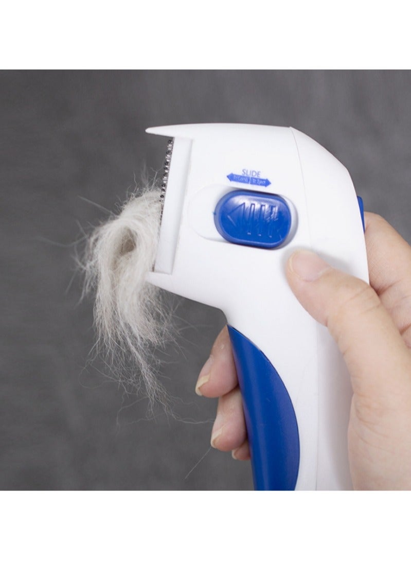 EBMINI Pet Electric Lice And Flea Removal Dog External Insect Repellent Comb  - Image 2