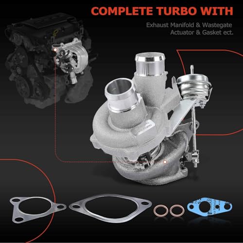 A-Premium Left Side Complete Turbocharger Turbo Kit with Gasket Compatible with Ford F-150 F150 2013-2016, Expedition 2015-2016, Transit-150 250 350 2015-2016, V6 3.5L, KOCG - Image 2