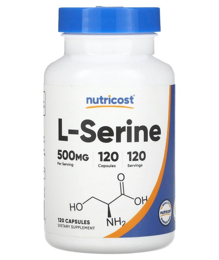 L-Serine 500 mg 120 Capsules