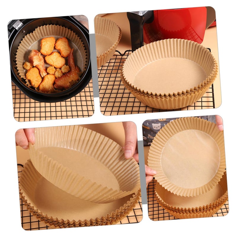 Disposable Air Fryer Paper Liners 50 Pcs Oilproof Baking Liner for High Temperature Cooking - Image 5