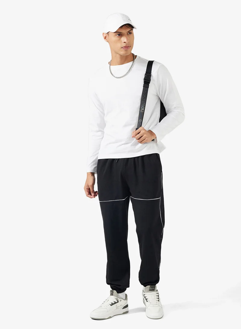 Seventy Five Basics Oversized Elastic Hem Joggers
