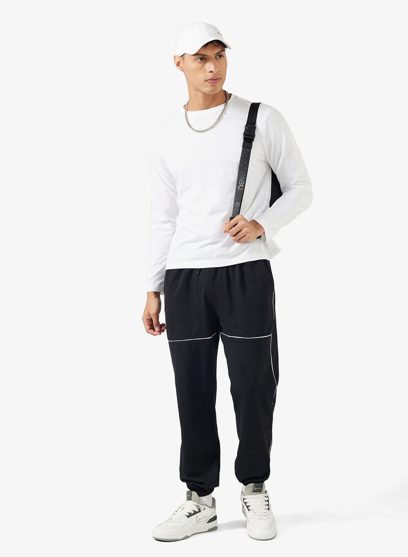 Seventy Five Basics Oversized Elastic Hem Joggers - Image 2