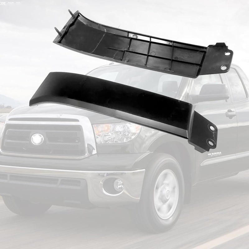Wocch Front Bumper Grille Headlight Filler Trim Panels for Toyota - Image 5