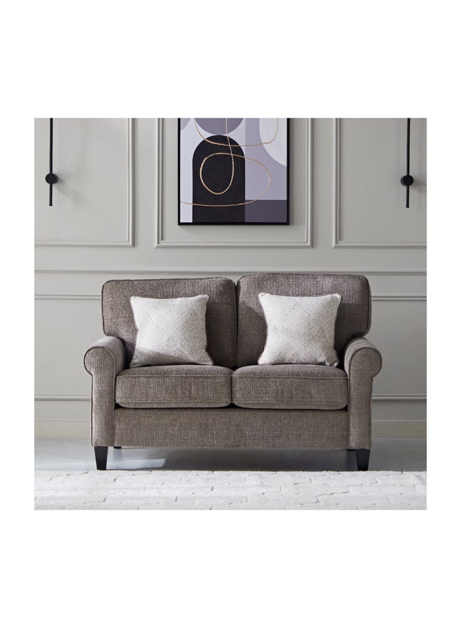 Home Box Angelic Oakwood 2-Seater Sofa with 2 Cushions 154 x 93 x 94 cm - Image 2