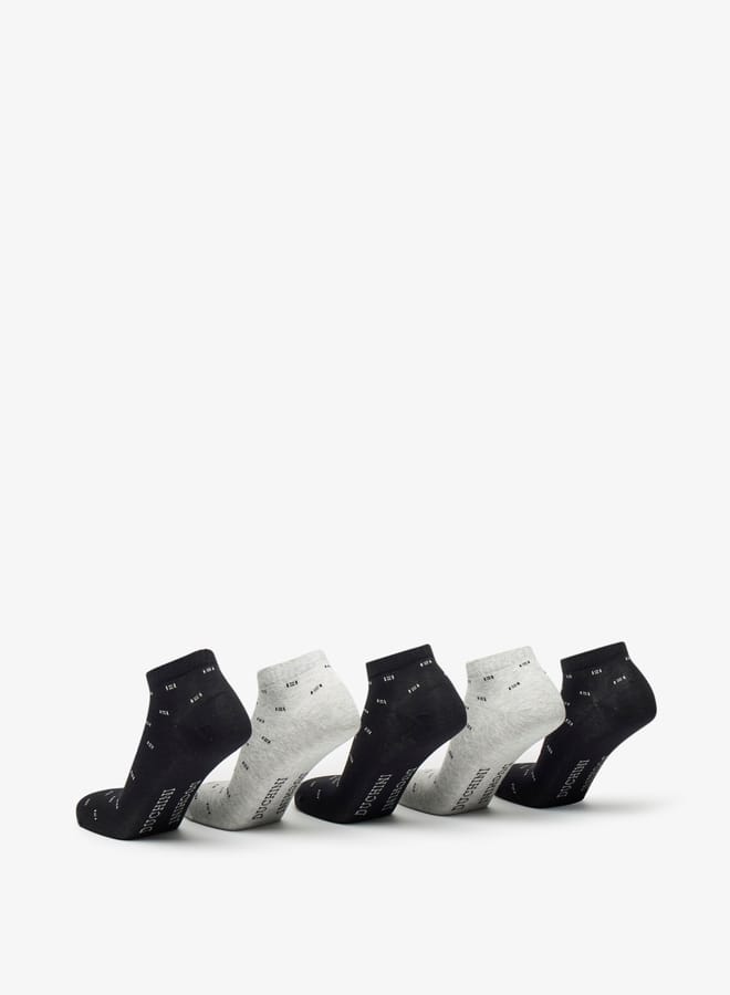 دوتشيني جوارب رجالية مطبوعة بطول الكاحل - مجموعة من  قطع - Image 3