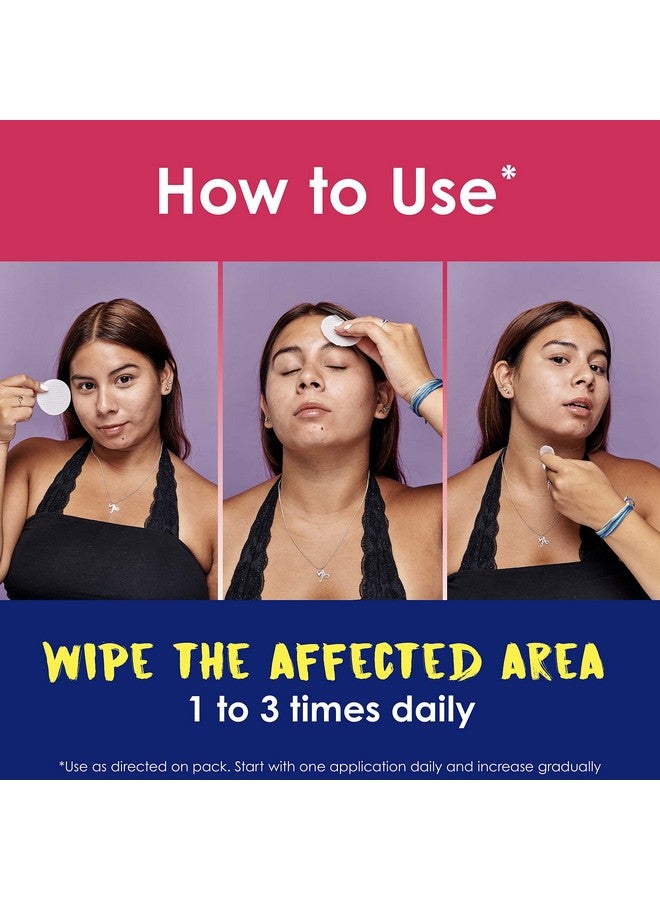 Clearasil مناديل علاج حب الشباب العميقة من ليراسيل رابيد ريسكيو، قوة قصوى، تحتوي على 2% حمض الساليسيليك، 90 قطعة - Image 5