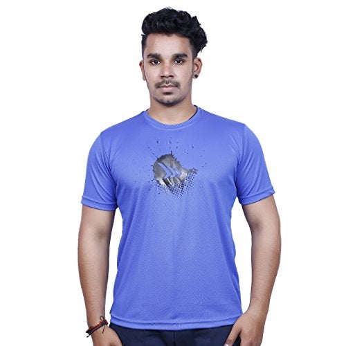 Mayor RNT-002/1 Nylon Men's Round Neck Dry Fit T Shirt (Medium) - Image 1